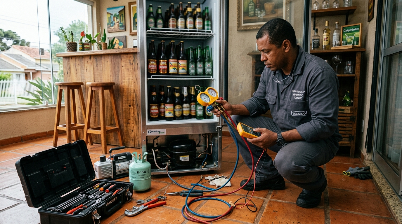 Técnico de refrigeração comercial perto de mim em Maceió‑AL