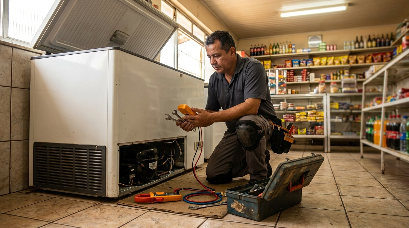 Técnico de freezer perto de mim em Maceió‑AL