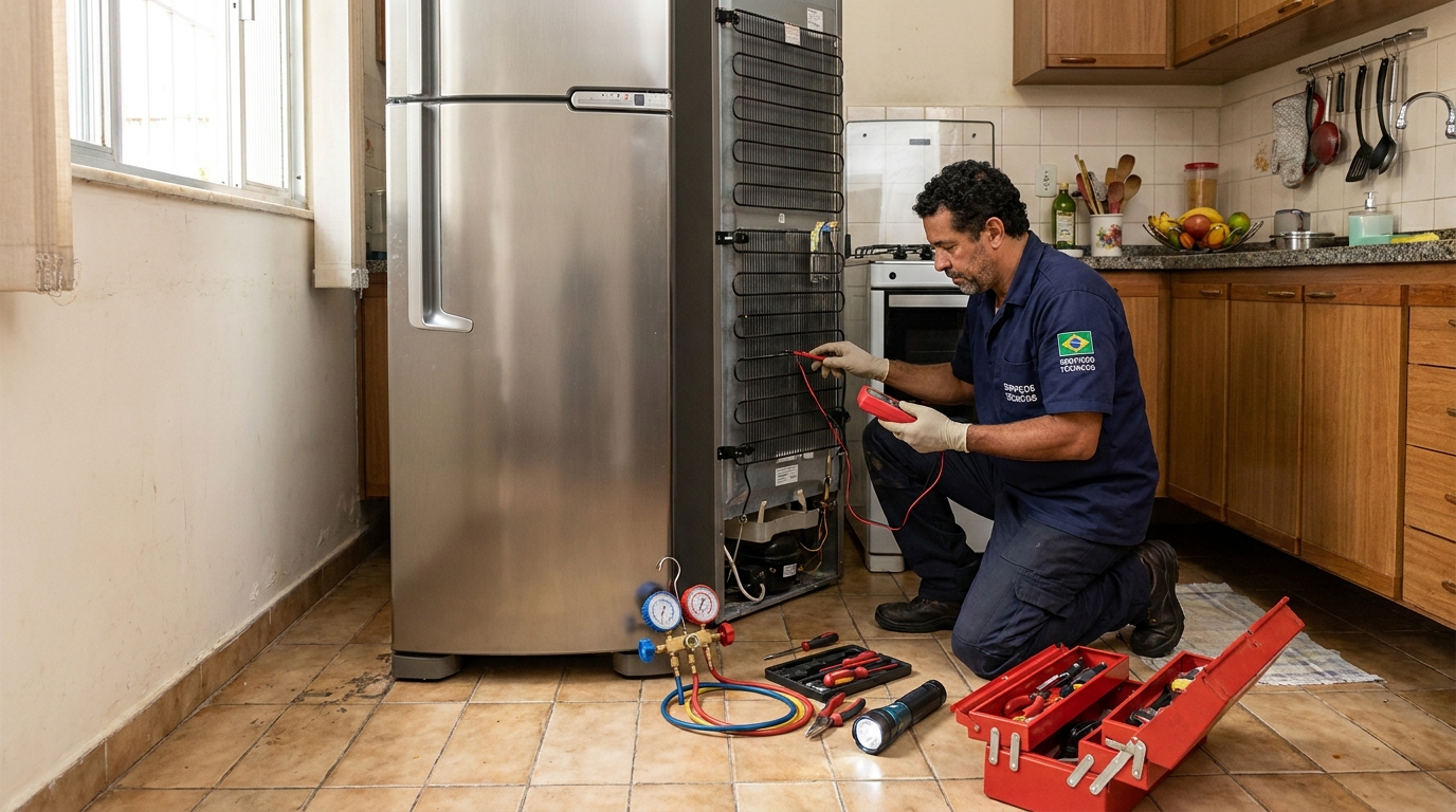 Técnico de geladeira perto de mim em Maceió‑AL